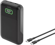 Belkin - BOOSTCHARGE Pro 3-Port Laptop Power Bank 20k Portable Charger, 65W ...