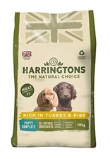 Complete Puppy Dry Dog Food Turkey & Rice 10kg Made with All Natural Ingredients 3.00 per kilo