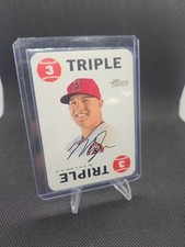 2017 Topps Heritage - 1968 Topps Game Mike Trout #4