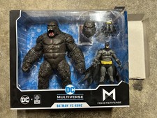 Mcfarlane DC Multiverse Batman Vs Kong  JLA Godzilla Kong  2 Pack