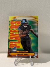 2025 Topps Chrome Jahmyr Gibbs Power Players #PP-12 Lions