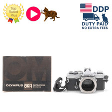Meter Works Near MINT OLYMPUS OM-1 SLR 35mm Film Camera Body Only From JAPAN