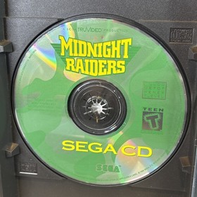 SEGA CD - Midnight Raiders - Complete/CIB w/ Reg Card - Refurbished, Very Good
