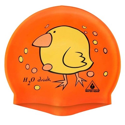 Water Gear Silicone Adult Swim Cap H2O Chick