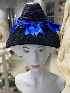 A traditional Spanish hat. Spain, 1950.