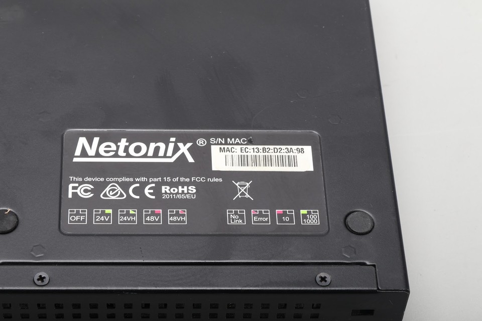Netonix WS-8-150 Managed POE Switch - Fair Condition | eBay
