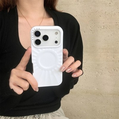 Ripple Liquid Silicone Magsafe Case für Apple iPhone 17 16 15 Pro Max Plus Air