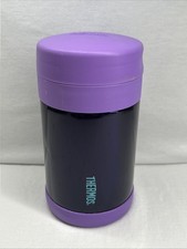 Thermos 16 Oz. Vacuum Insulated Wide Mouth Food Jar Purple No Spoon