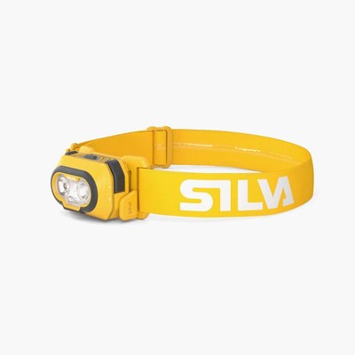 Silva Stirnlampe staubdicht wasser- und stoßfest gelb Discover 500 Lumen