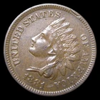 1881 Indian Cent Penny ---- Unc Coin ---- #PP448