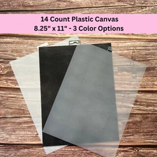 14 Count Plastic Canvas for Cross Stitch and Needlework