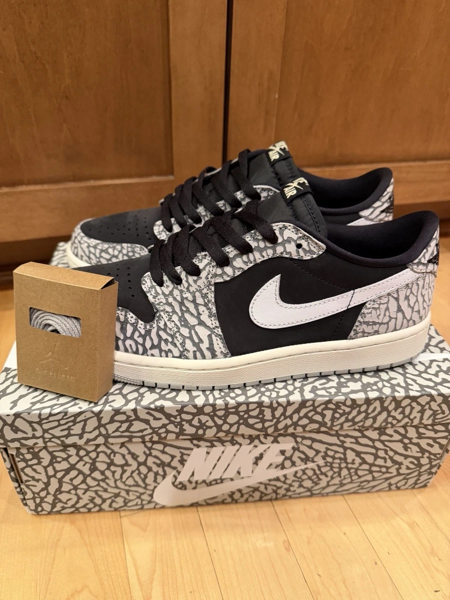 Las mejores ofertas en Jordan 1 Retro OG Low Black Cement | eBay