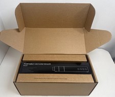 Tragbarer Vakuumierer FY-F7 Kit schwarz Lebensmittelaufbewahrung kommt mit Beutel nie benutzt