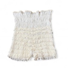Vintage Ruffle Lace Square Dancing Bloomer Shorts