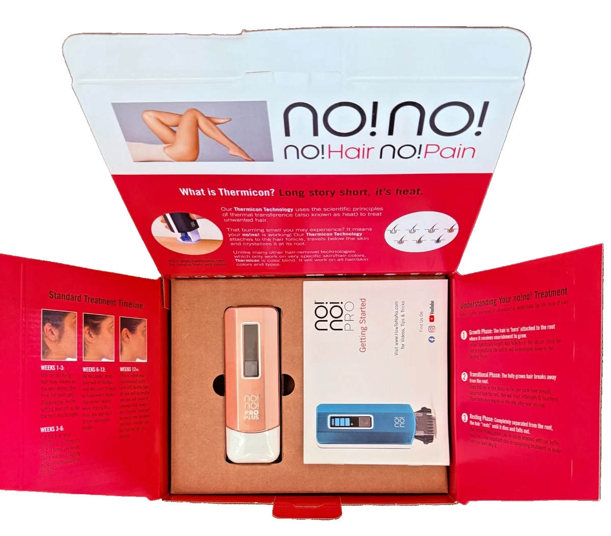 No No Hair Removal 8800 for sale | eBay