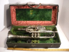 Vintage King Master Model Trumpet Coronet Made By H.N. White Cleveland Ohio 1918