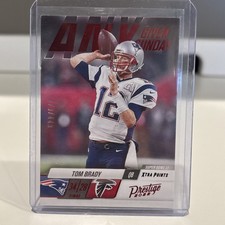 2022 Panini Prestige - Any Given Sunday Xtra Points Red #1 Tom Brady /449