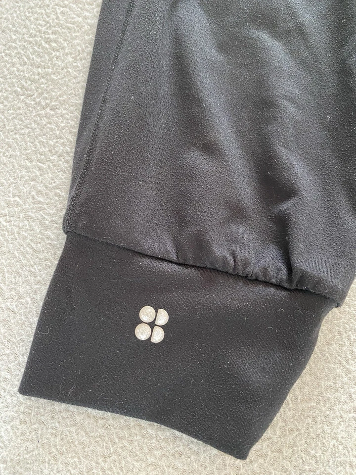 SWEATY BETTY YOGA PANTS GARY SZ 6 XXS SHORT WOMENS BLACK TROUSERS SEE DETAILS - Image 3 of 4