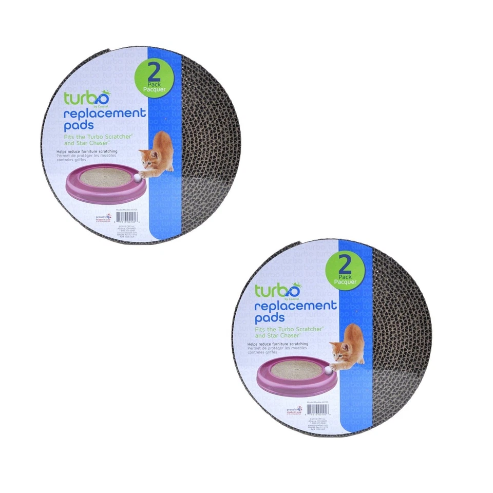 Bergan Turbo Scratcher Refill – 2 Pads per Pack - Image 2 of 4