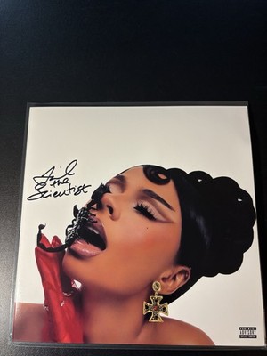 MARIAH THE SCIENTIST SIGNED BE EATEN ALIVE VINYL LP ALBUM