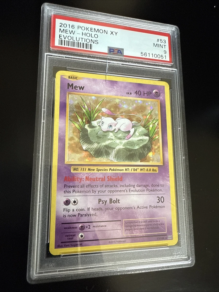 Pokémon TCG Professional Sports Authenticator (PSA) Grade 9 XY