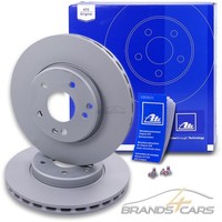ATE Bremsscheibe 2 Stk Vorne FÜR Mercedes Benz CLK C208 C209 A208 A209