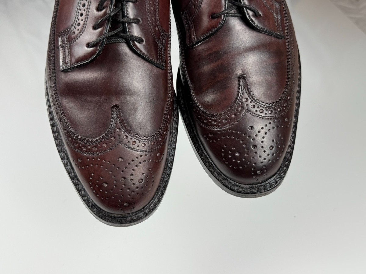 SHELL CORDOVAN Florsheim Imperial Longwing Shoes Men 7.5 E w