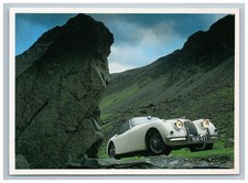 Vintage Jaguar Xk150 Advertising Postcard Unused Classic Sportscar Magazine Vintage Jaguar Xk150 Advertising Postcard Unused Classic Sportscar Magazine