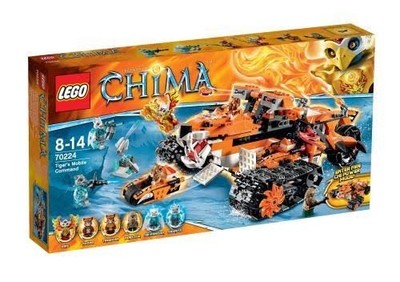 Lego Chima 70224 - Tiger's mobile command (without figs, missing pieces)