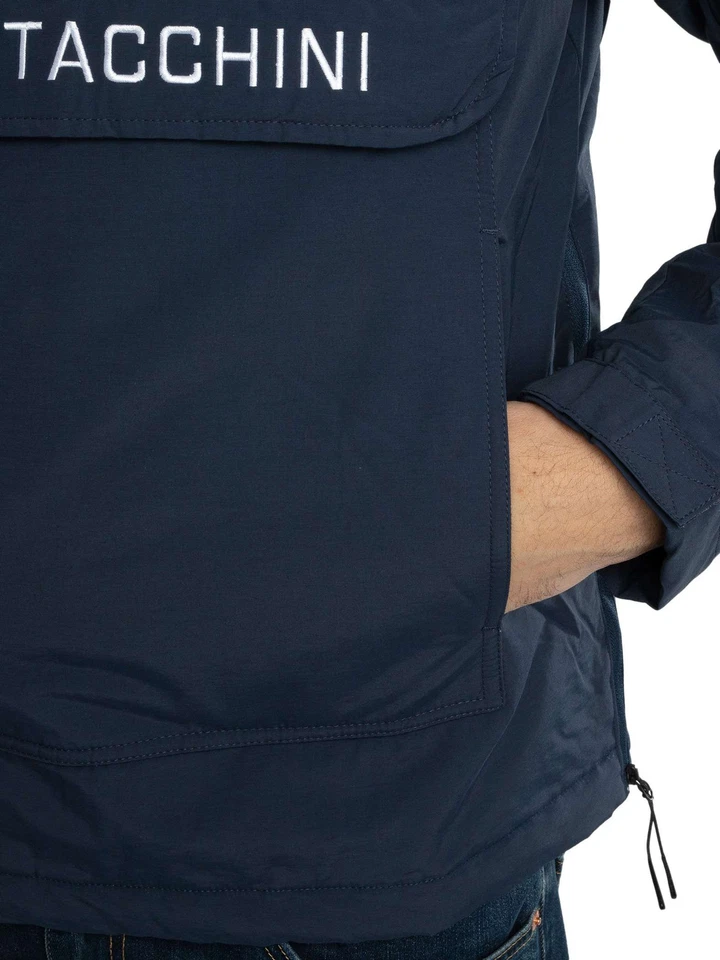 Sergio Tacchini Men's Into Pullover Jacket, Blue - Image 4 of 4