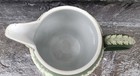  Antique Wedgwood Olive Green Jasperware Pitcher Classical Relief. Rare Color — photo 2