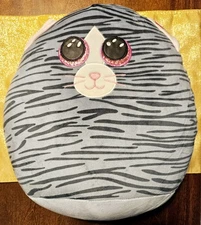 TY Squish-A-Boos Kiki The Cat Large Plush Pillow 14 inch New