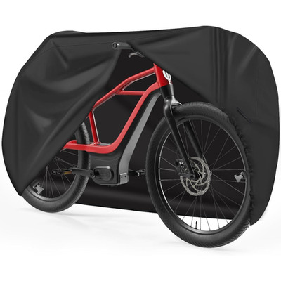 Fahrradabdeckung Wasserdicht Outdoor Heavy Duty 600D PU für 1 Fahrrad