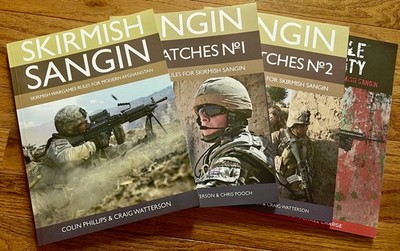 Wargame Ruleset LOT - Skirmish Sangin, Across A Deadly Field and multiple Osprey