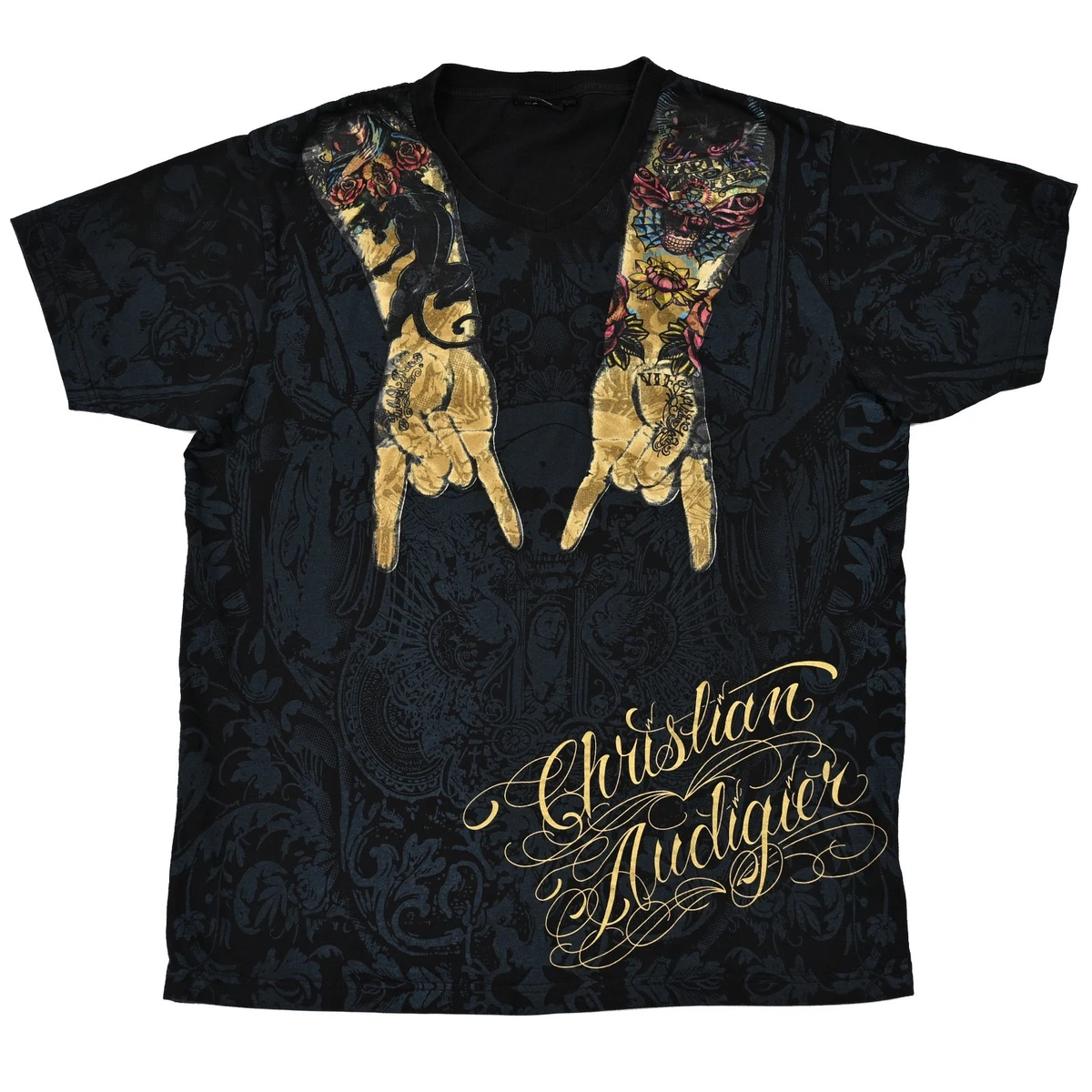 Christian Audigier Designer T-Shirts for Men for sale | eBay