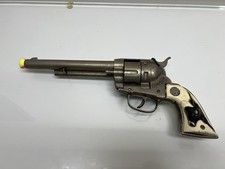 VTG 1950 s HUBLEY COWBOY Cap Gun Revolver Die Cast Western Toy 12 WORKING