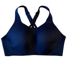 Lululemon AirSupport Bra High Support Impact Ultralu Run Black/Asphalt Grey 38D