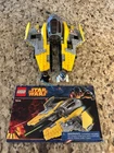 Lego Star Wars Jedi Interceptor Set 75038, 100% Complete with Instruction Manual