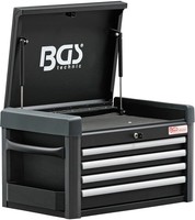 Bgs 4112 Werkstattwagen-Aufsatz FüR Werkstattwagen Profi | 4 Schubladen | Leer