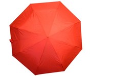 The Weather Station Manual Open Super Mini Compact Umbrella Red Windproof Travel