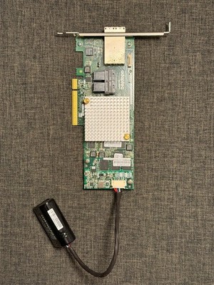 Adaptec ASR-8885Q RAID 2277100-R Raid-Karte SAS + AFM-700 Flash Modul