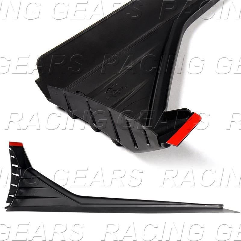 FALDA LATERAL ESTILO MP 30.6" CARBONO ESTILO BALANCÍN DIVISORES ALAS DIFUSOR Foto 4 de 4