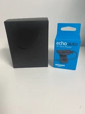Amazon Echo Auto Smart Assistant In Sealed Box PLUS Air Vent Mount Open BOX