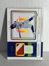 JETT WILLIAMS /25 2023 National Treasures Biography Materials Jersey SP mets rc