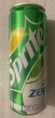 Sprite Zero Lemon Lime leere Dose 330ml