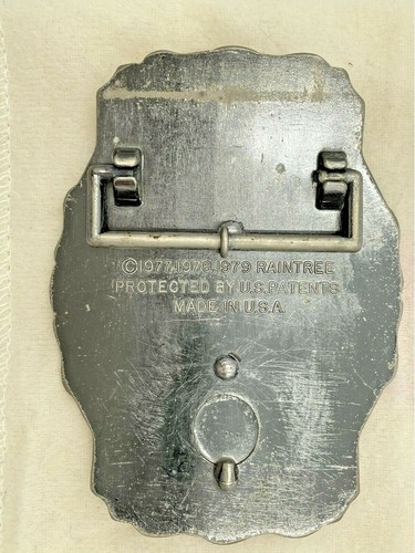 HEBILLA DE CINTURÓN RAINTREE DE COLECCIÓN - BAILARINA ÁGUILA - SUROESTE DE 1970 - Imagen 5 de 6