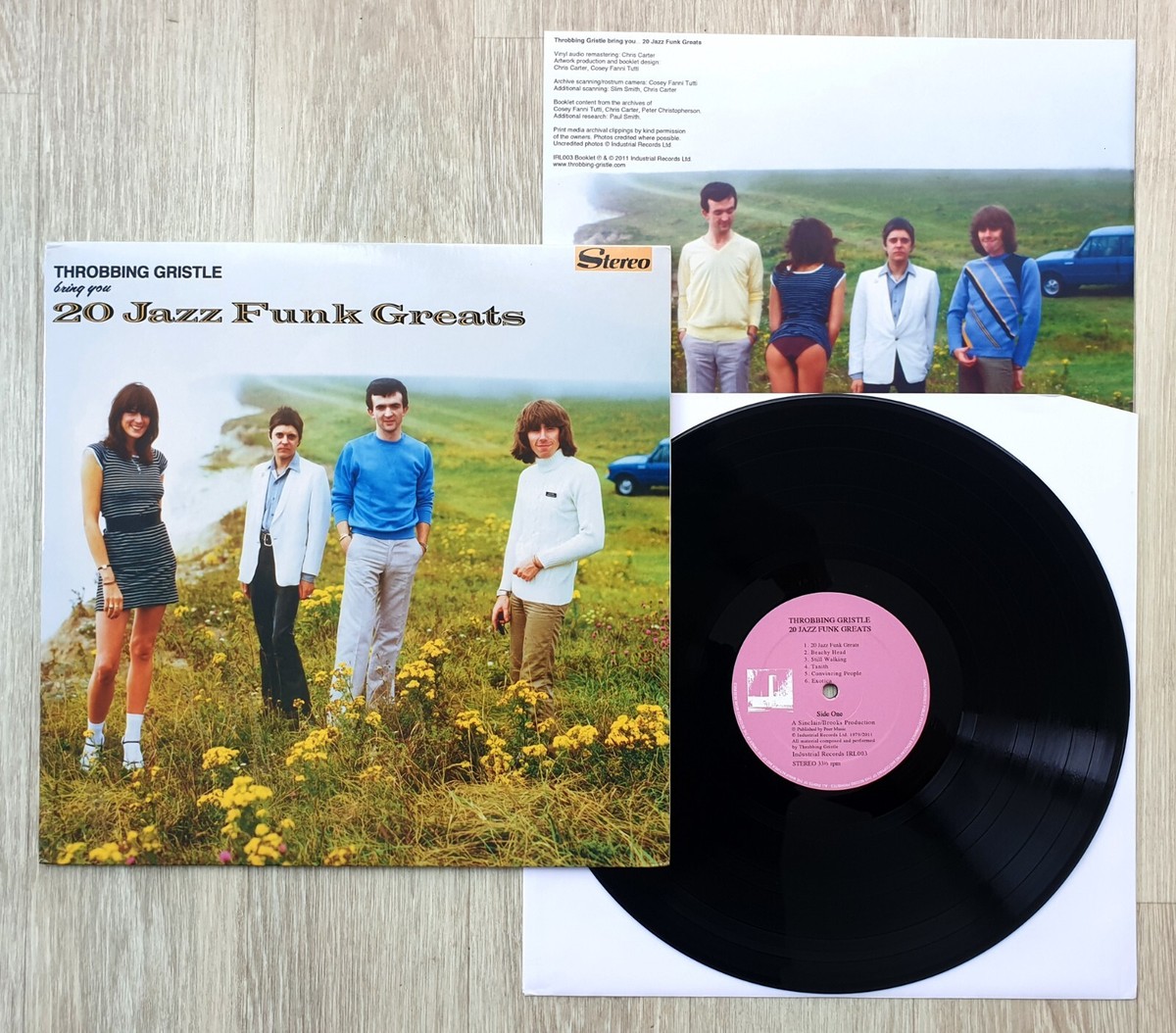 Throbbing Gristle 20 Jazz Funk Greats 2011 UK Limited w/ Booklet