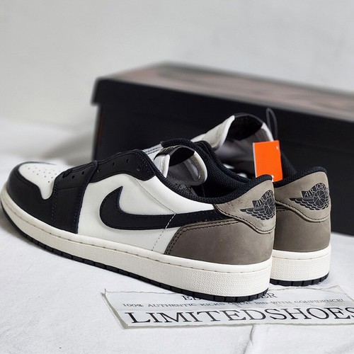2024 Nike Air Jordan 1 Retro Low OG Dark Mocha Black CZ0790-102 Men Sneakers - Picture 5 of 10
