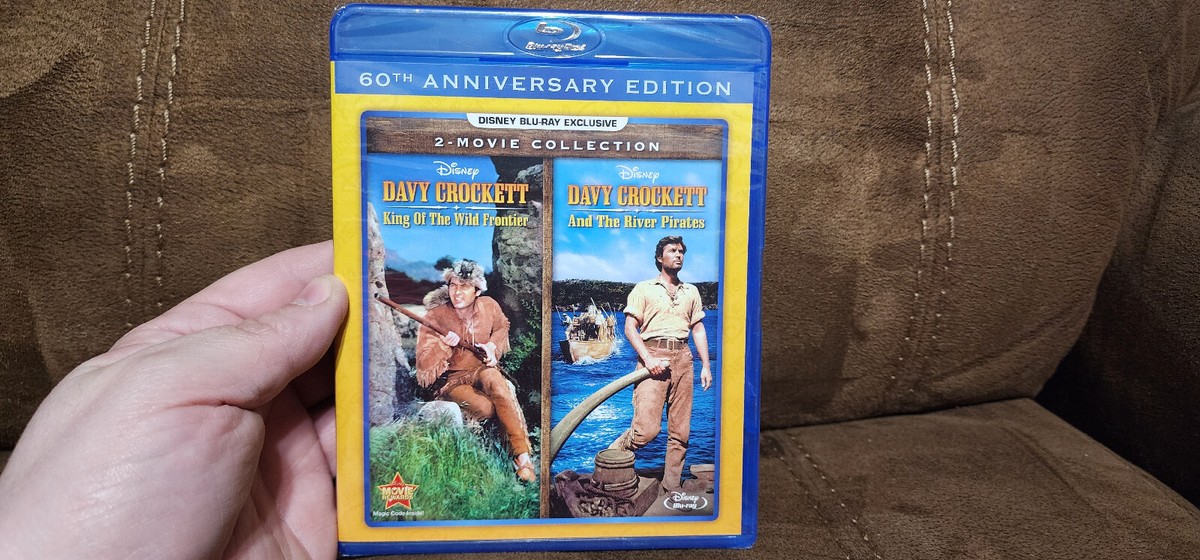 【sabo】DWE Blu-ray Davy Crockett 2 Movie Collection 60th Anniversary BLURAY
