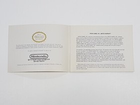 Robin Hood Prince of Thieves Aut&eacute;ntico Original NES Nintendo Manual Solo